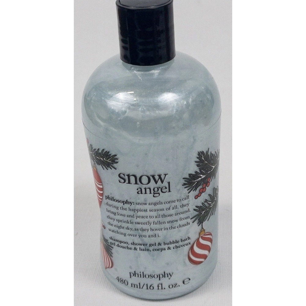 Philosophy Snow Angel Shower Gel Shampoo Bubble Bath 16oz